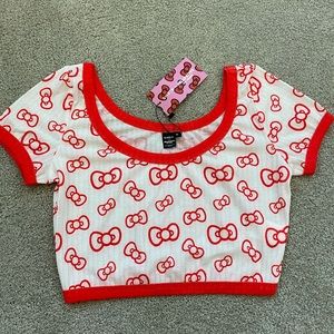 SUMMER SALE* SHEIN x Hello Kitty Crop Top